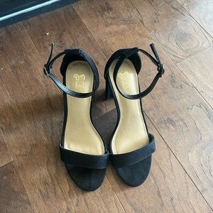 Black Suede Heels